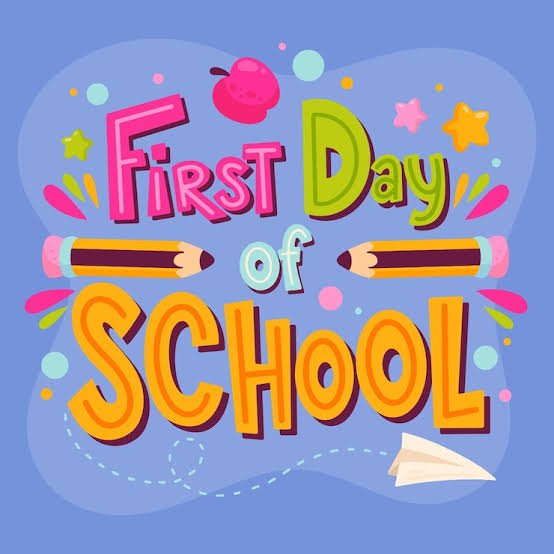 First day of school image